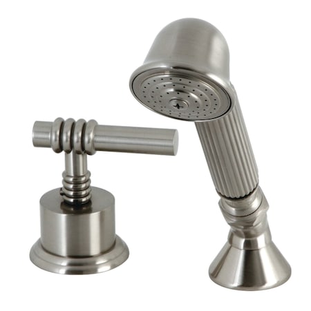 Kingston Brass KSK2368MLTR Transfer Valve Set For Roman Tub Filler, Brushed Nickel KSK2368MLTR